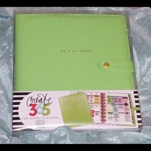 Me & My Big Ideas 9 Hole Planner Cover in Lime
